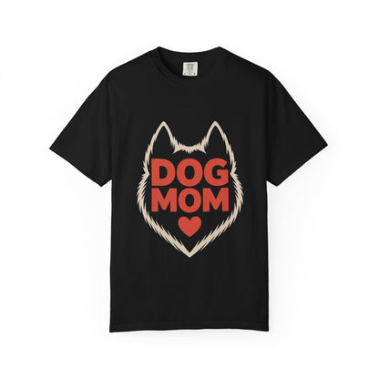 Dog Mom Heart Tee – Minimal Pet Parent Shirt