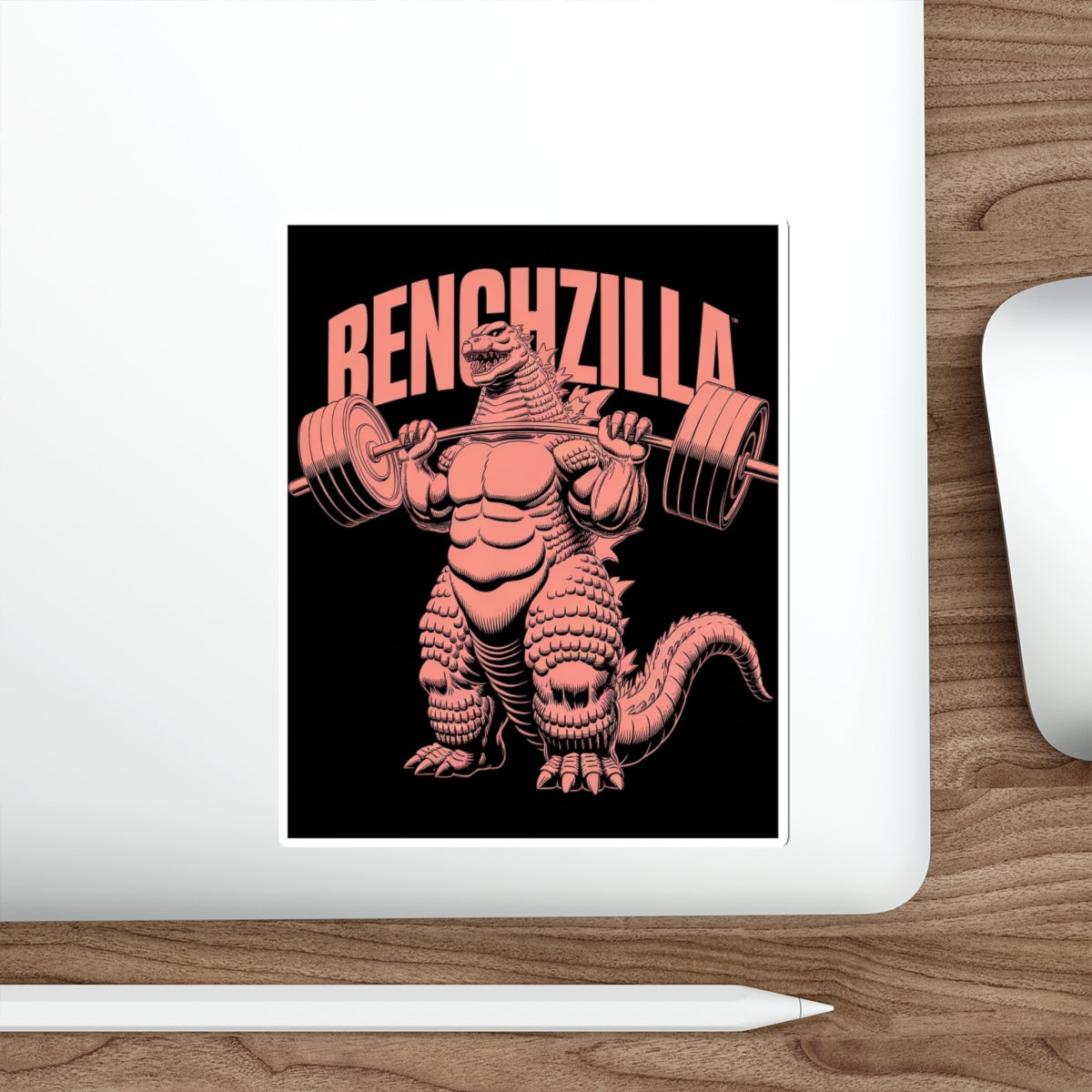 Benchzilla Sticker – Die-Cut Vinyl Sticker