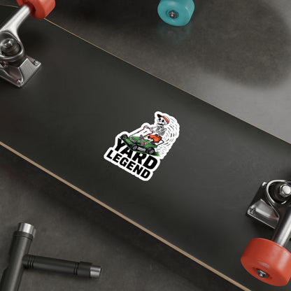 Yard Legend Skeleton Sticker – Die-Cut Vinyl Sticker
