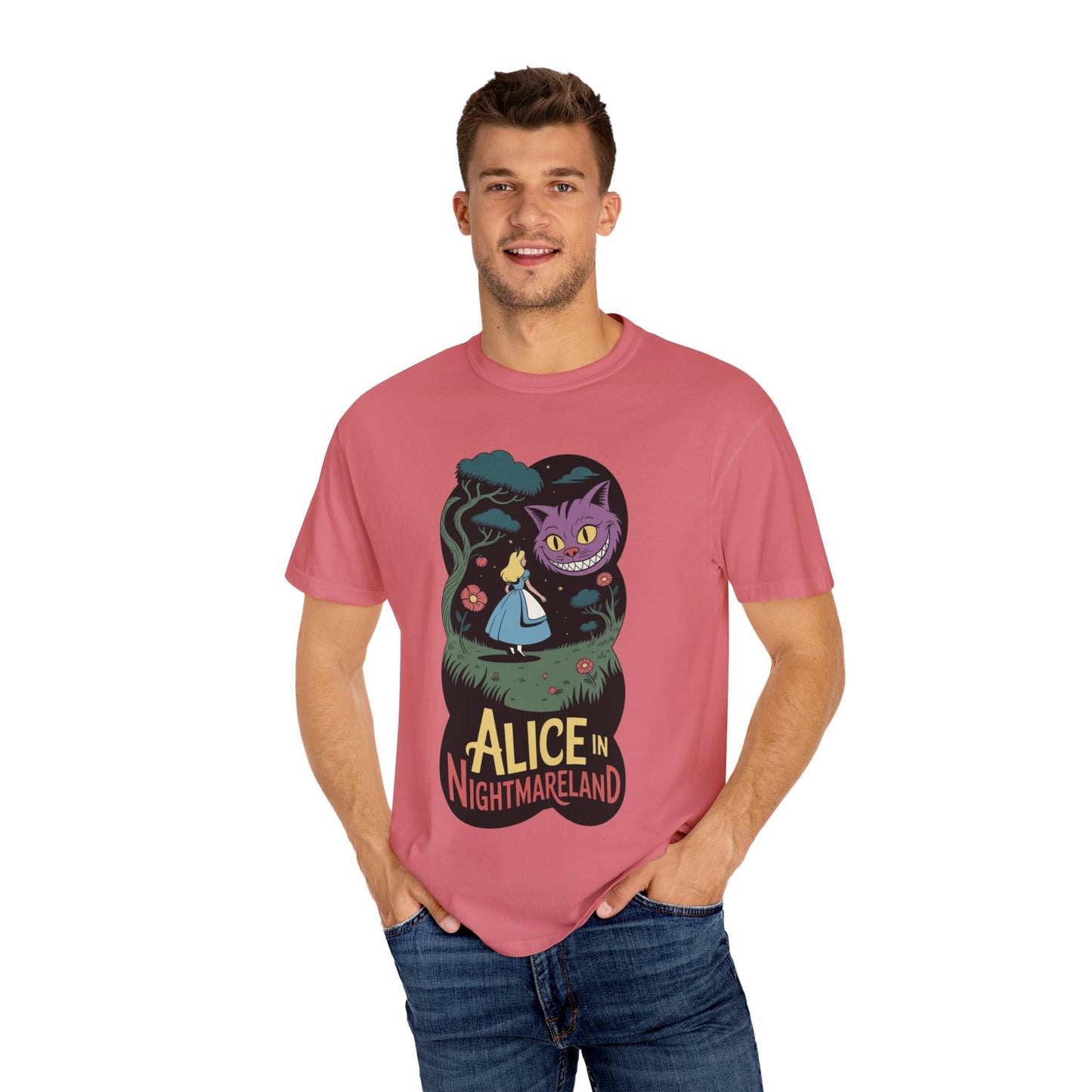 Alice in Nightmareland Tee – Dark Fairy Tale Comfort Colors Shirt