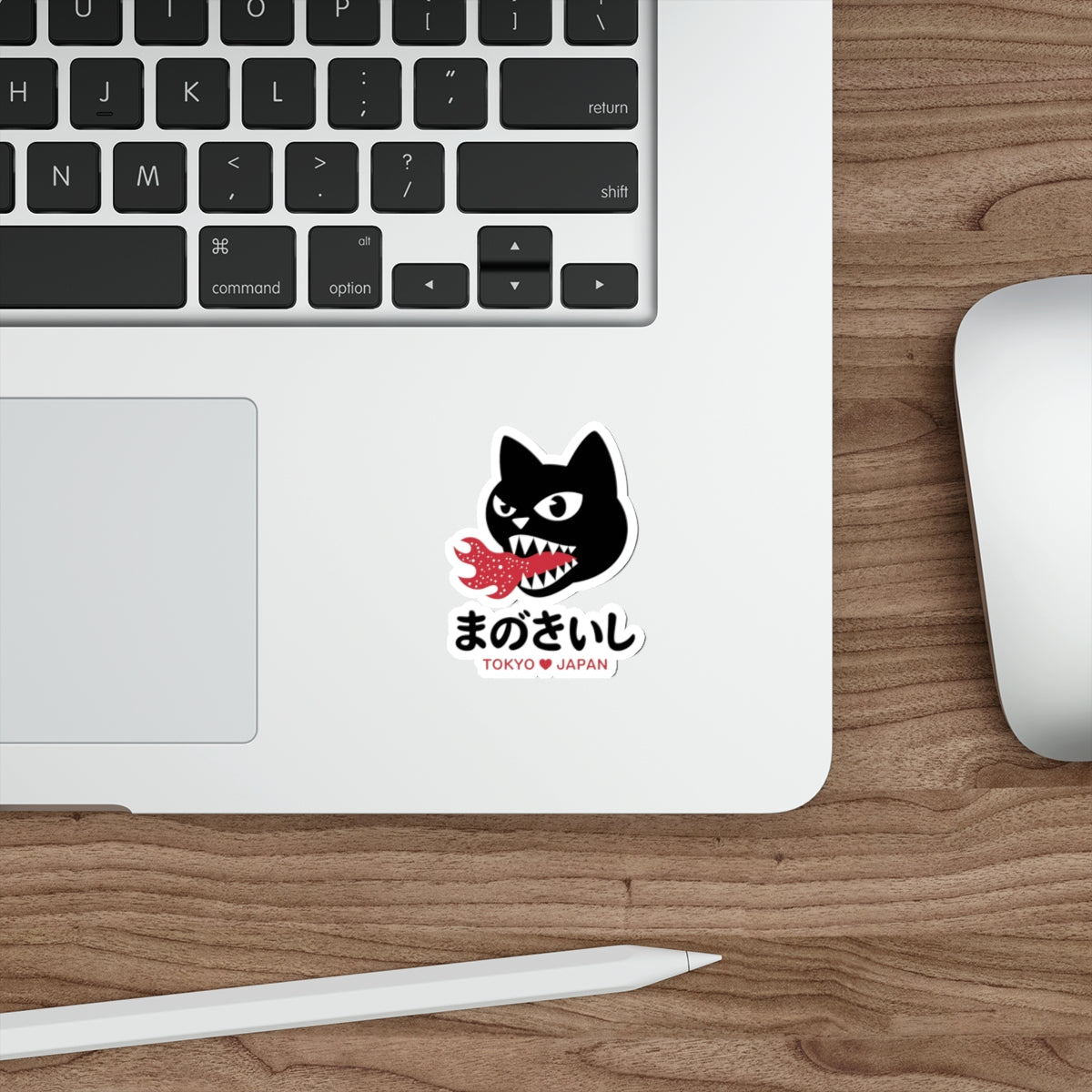 Tokyo Fire Cat Sticker – Die-Cut Vinyl Sticker