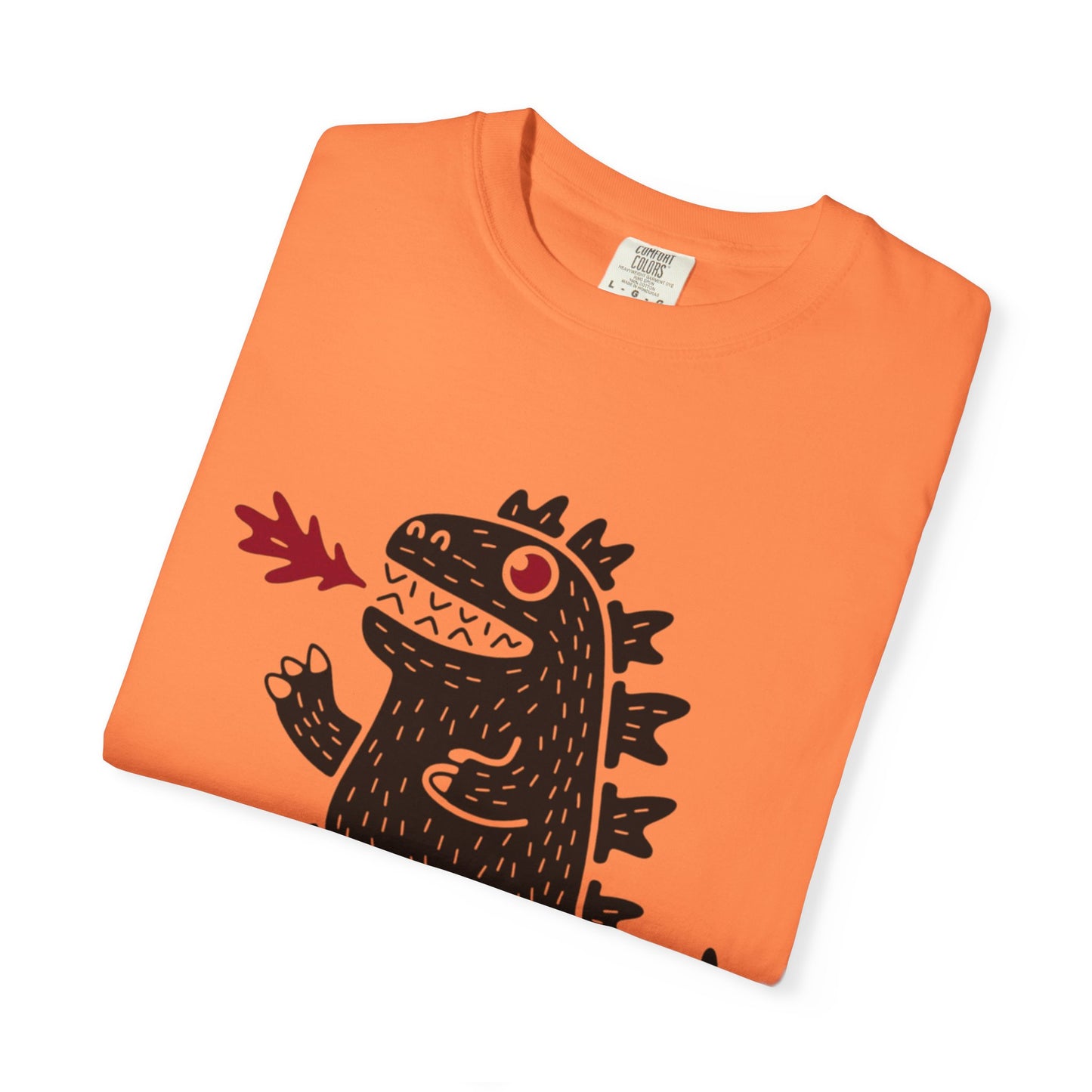 Tokyo Kaiju Tee – Cute Fire-Breathing Monster Graphic Shirt
