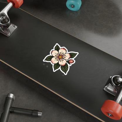 Traditional Blossom Tattoo Sticker