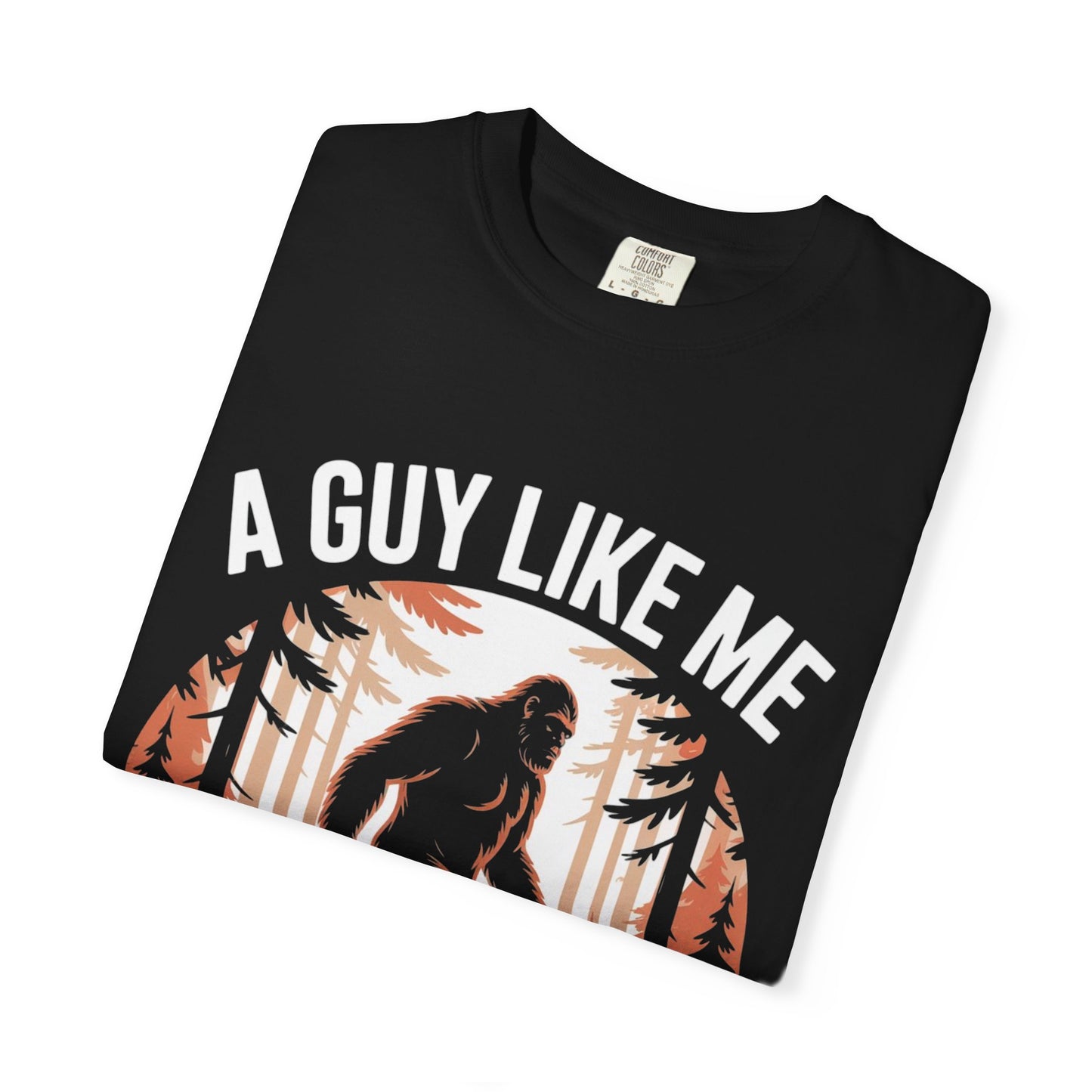 Bigfoot in the Woods Tee – Funny Sasquatch Dating Shirt