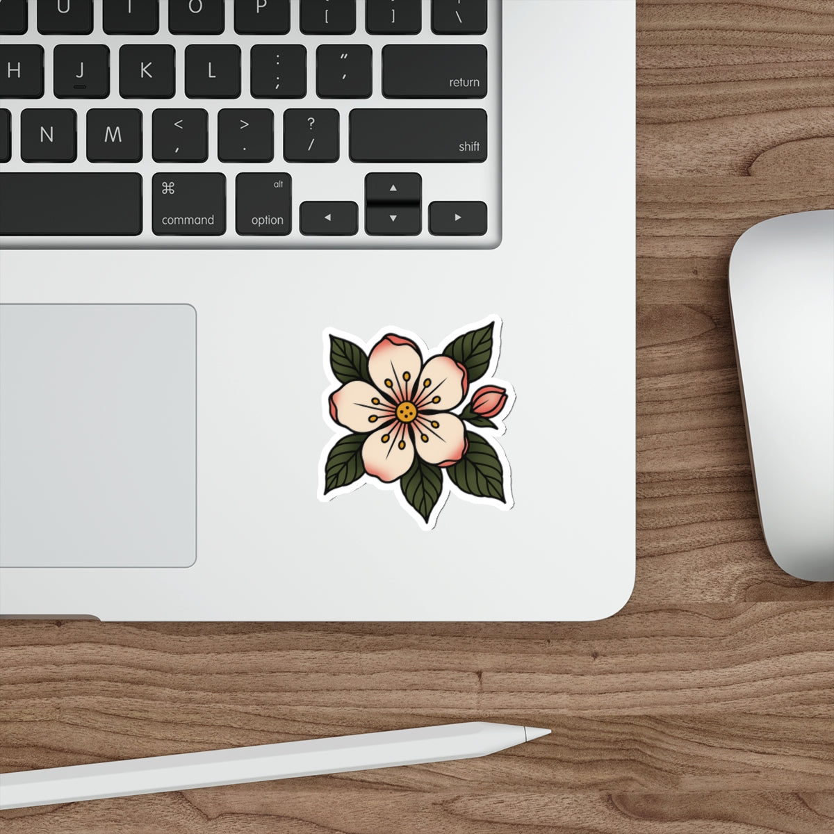 Traditional Blossom Tattoo Sticker