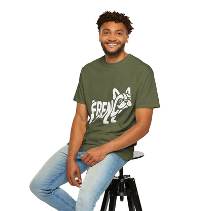 Frenchie Silhouette Tee – Bold French Bulldog Graphic Shirt