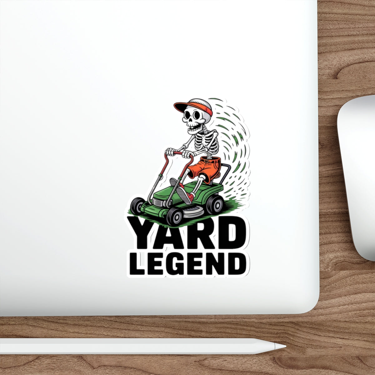 Yard Legend Skeleton Sticker – Die-Cut Vinyl Sticker