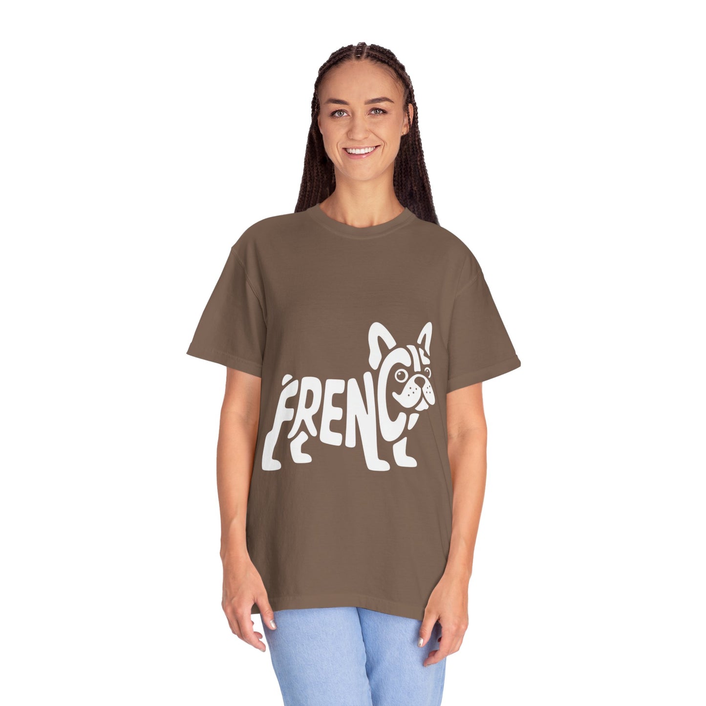 Frenchie Silhouette Tee – Bold French Bulldog Graphic Shirt