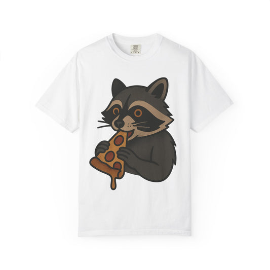 Pizza Bandit Raccoon Tee – Comfort Colors Unisex Garment-Dyed T-Shirt