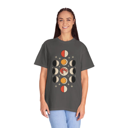 Lunar Phases Tee – Vintage Moon Cycle Graphic Shirt
