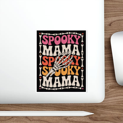 Spooky Mama Sticker – Die-Cut Vinyl Sticker