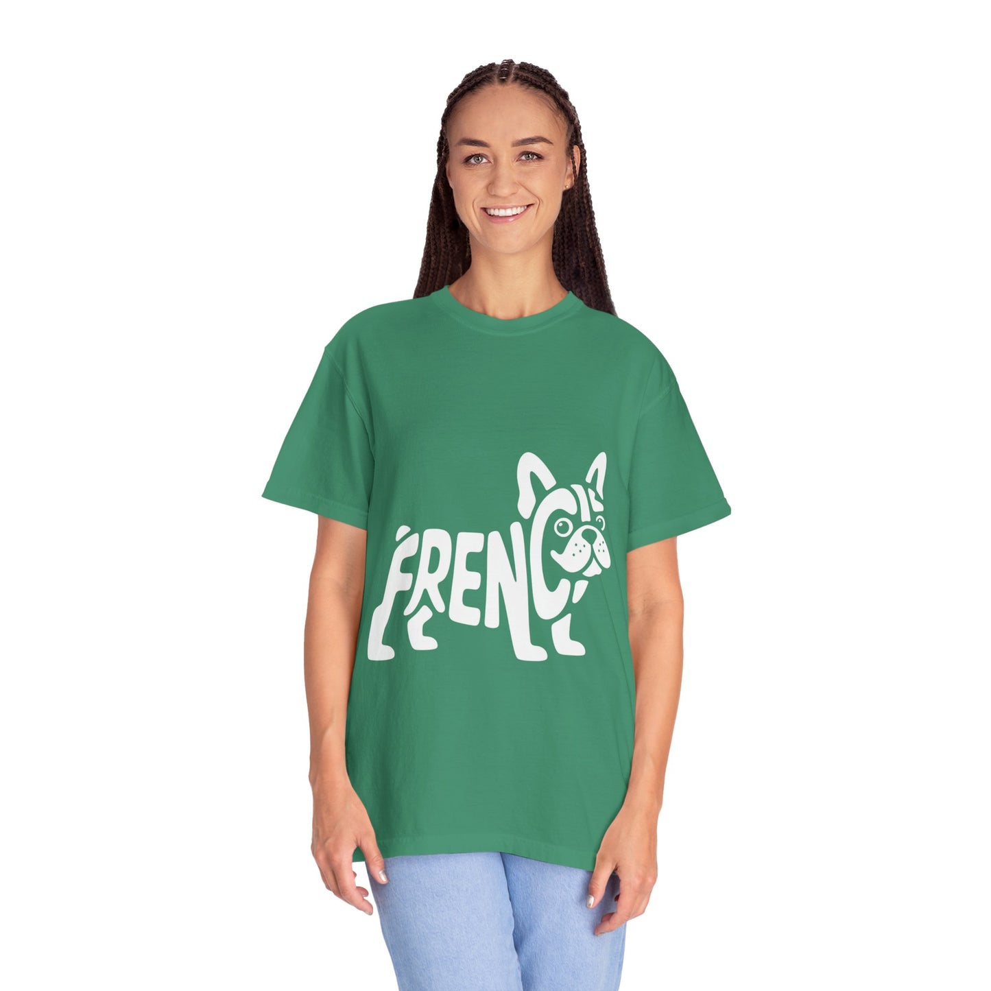 Frenchie Silhouette Tee – Bold French Bulldog Graphic Shirt