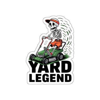 Yard Legend Skeleton Sticker – Die-Cut Vinyl Sticker