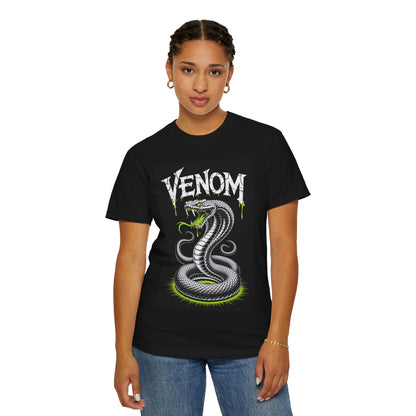 Venom Snake Tee – Toxic Graphic Metal-Inspired Shirt