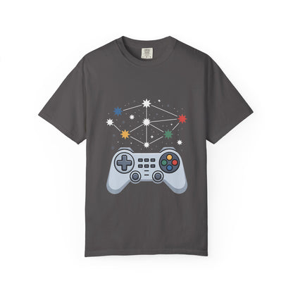Game Galaxy Tee – Cosmic Gaming Controller Comfort Colors T-Shirt