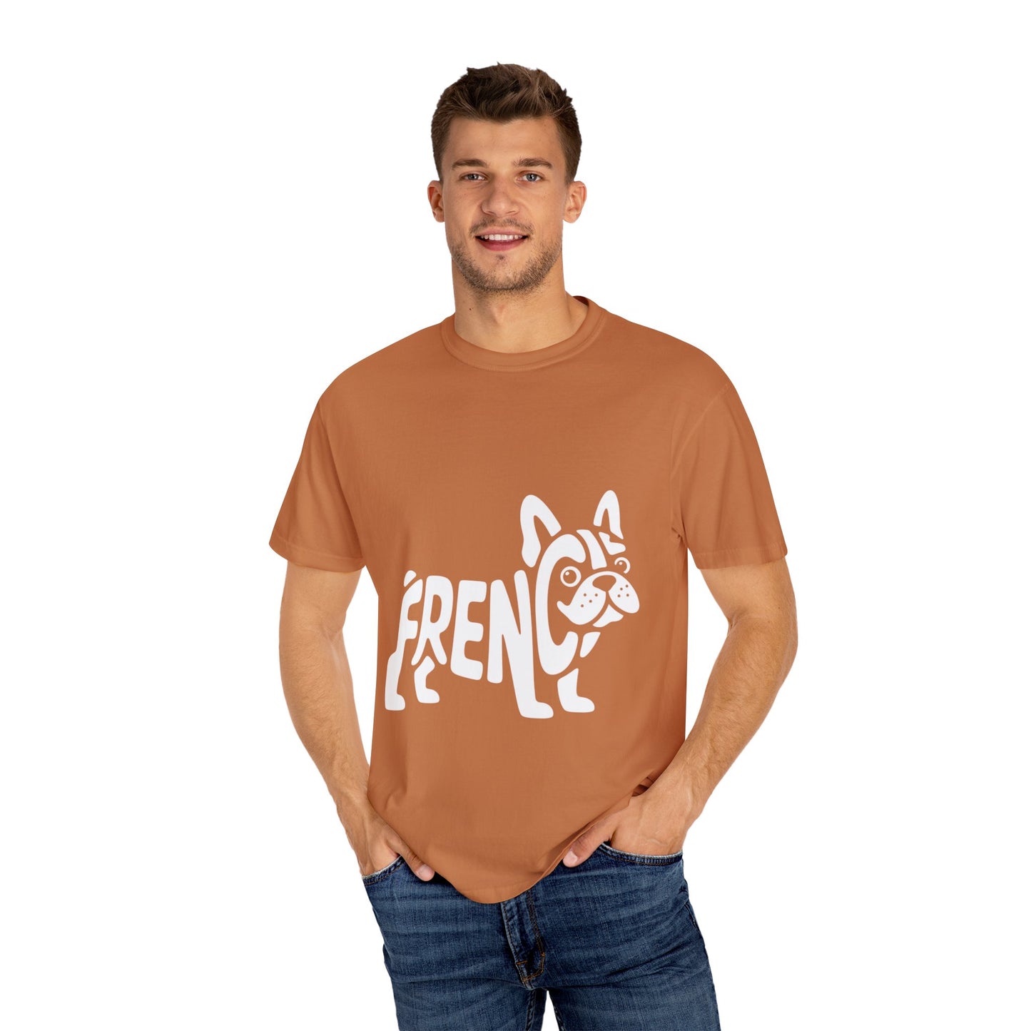 Frenchie Silhouette Tee – Bold French Bulldog Graphic Shirt