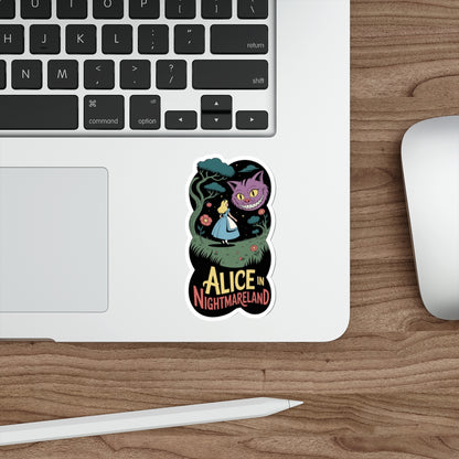 Alice in Nightmareland Sticker – Die-Cut Vinyl Sticker