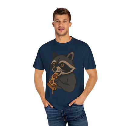 Pizza Bandit Raccoon Tee – Comfort Colors Unisex Garment-Dyed T-Shirt