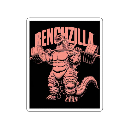 Benchzilla Sticker – Die-Cut Vinyl Sticker