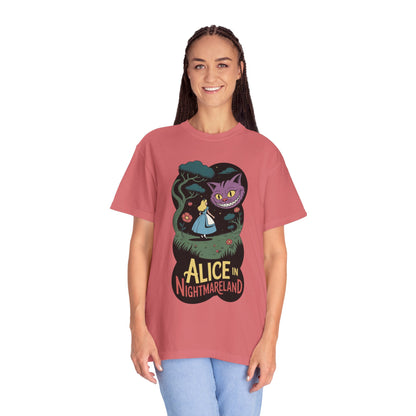 Alice in Nightmareland Tee – Dark Fairy Tale Comfort Colors Shirt