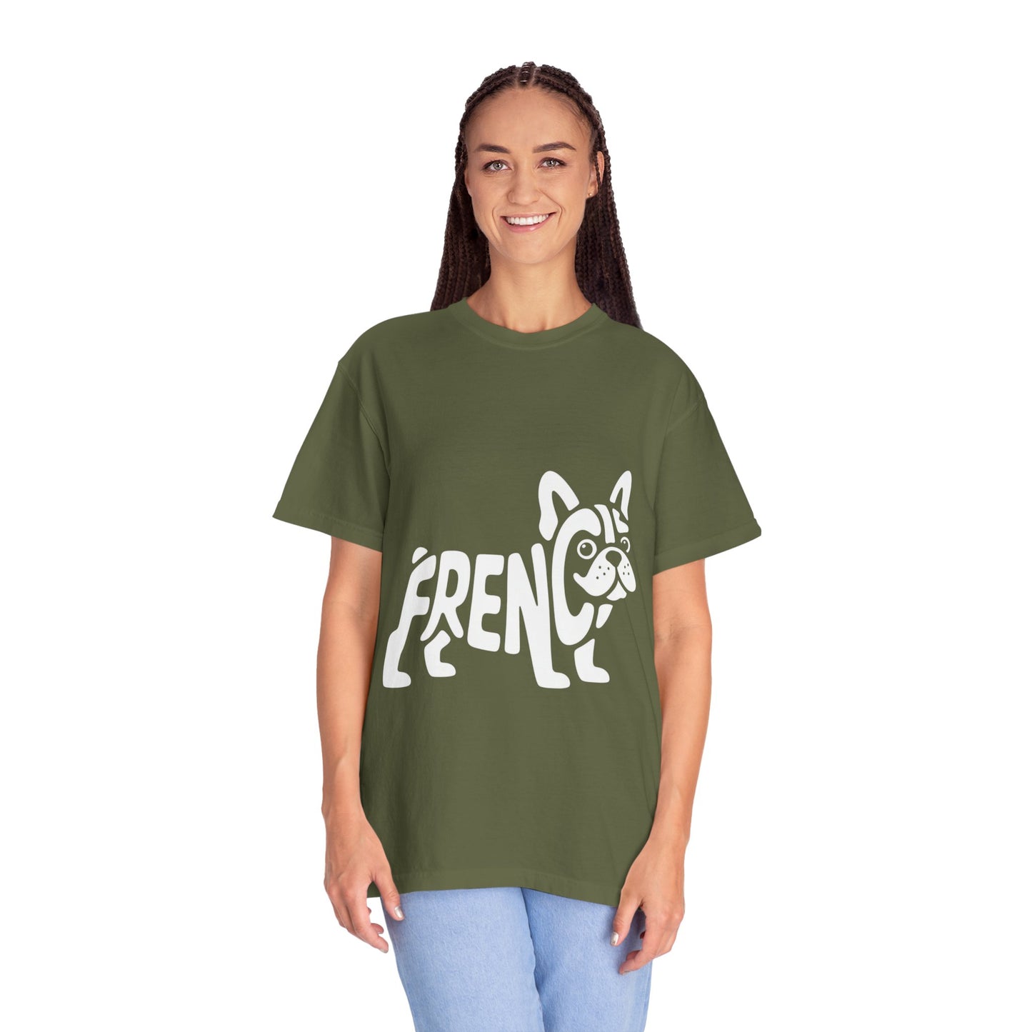 Frenchie Silhouette Tee – Bold French Bulldog Graphic Shirt
