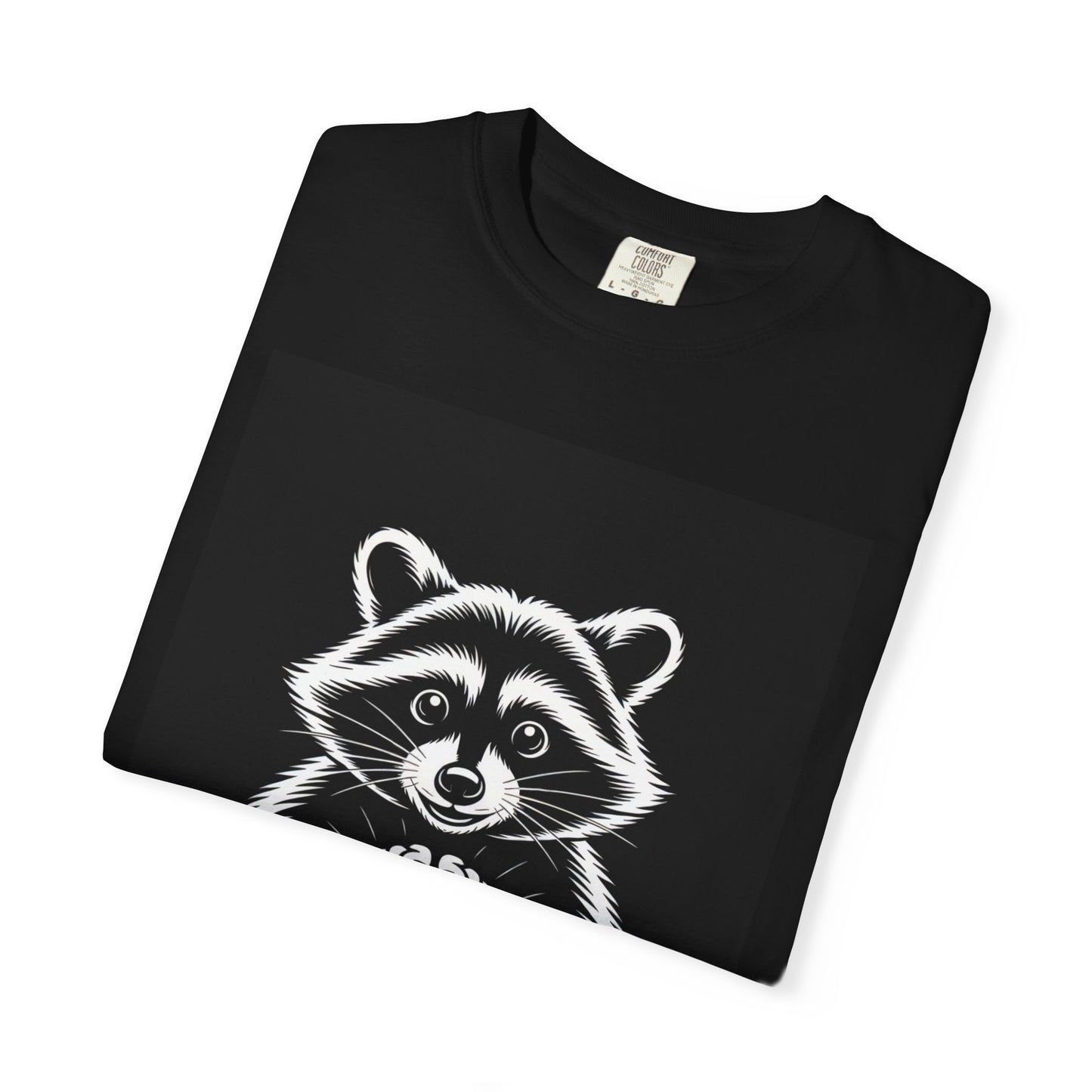 Please Use It Raccoon Tee – Whimsical Brain Reminder Comfort Colors T-Shirt