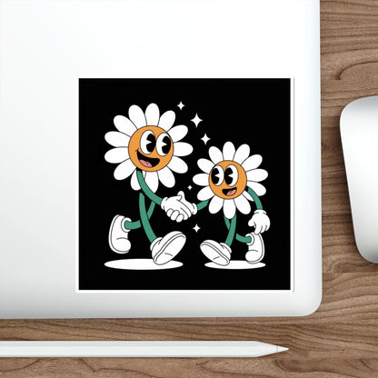 Flower Friends Sticker – Die-Cut Vinyl Sticker