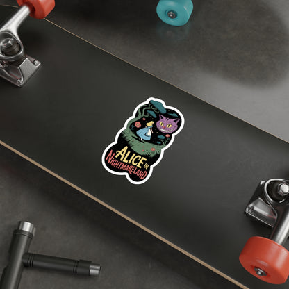 Alice in Nightmareland Sticker – Die-Cut Vinyl Sticker