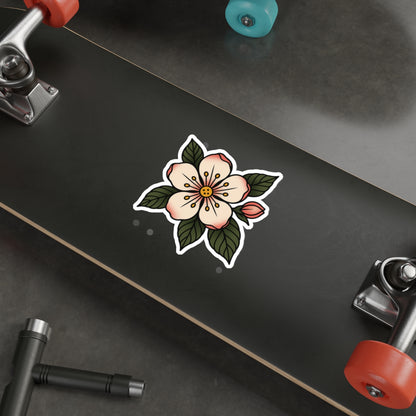 Traditional Blossom Tattoo Sticker