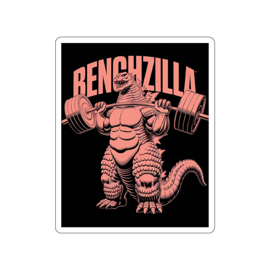 Benchzilla Sticker – Die-Cut Vinyl Sticker