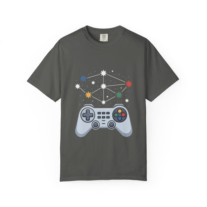 Game Galaxy Tee – Cosmic Gaming Controller Comfort Colors T-Shirt