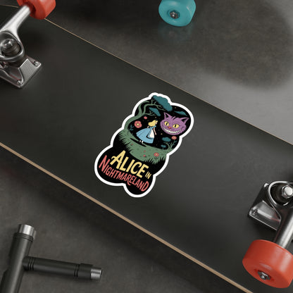 Alice in Nightmareland Sticker – Die-Cut Vinyl Sticker