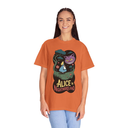 Alice in Nightmareland Tee – Dark Fairy Tale Comfort Colors Shirt