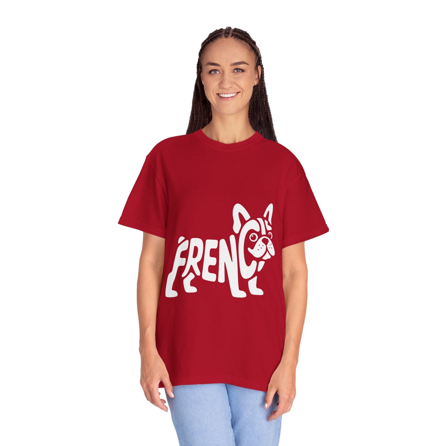 Frenchie Silhouette Tee – Bold French Bulldog Graphic Shirt