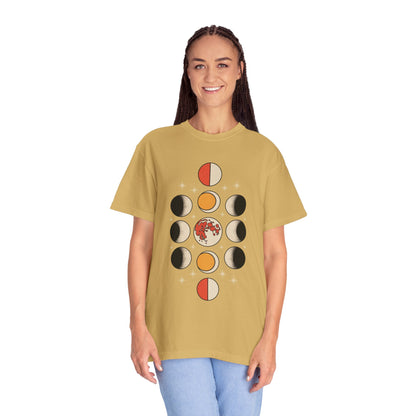 Lunar Phases Tee – Vintage Moon Cycle Graphic Shirt