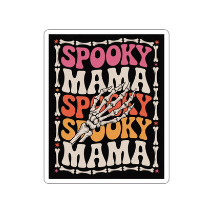 Spooky Mama Sticker – Die-Cut Vinyl Sticker