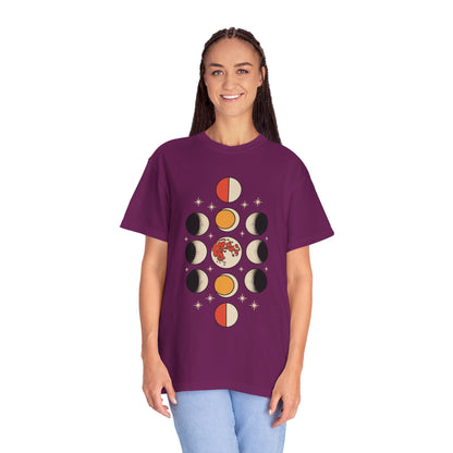 Lunar Phases Tee – Vintage Moon Cycle Graphic Shirt