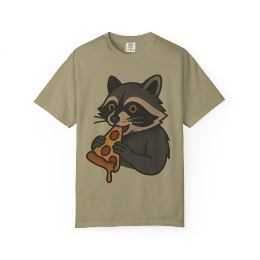Pizza Bandit Raccoon Tee – Comfort Colors Unisex Garment-Dyed T-Shirt